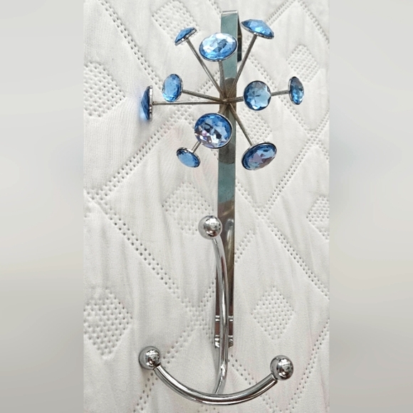 ๐Blue Crystal Over The Door Wall Hook Hanger Home Decor ๐ - Picture 3 of 4